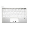 Laptop PalmRest For HP Pavilion 13-BB0000 13T-BB000 without keyboard with fingerprint Silver