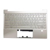 Laptop PalmRest&Keyboard For HP Pavilion 13-BB0000 13T-BB000 M14303-001 with backlit with fingerprint United States US Gold