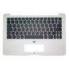 Laptop PalmRest&keyboard For Thomson NEO12.325 White Upper Case Black United States US keyboard