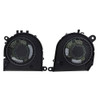 Laptop CPU GPU Fan For Delta ND35C06-19J17 ND35C06-19J18 DC05V 0.50A 4PIN A Pair New