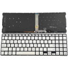 Laptop Keyboard For ASUS Zenbook Pro 15 OLED UM535QA UM535QE United States US Silver With Backlit