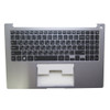 Laptop Palmrest For Infinix Inbook Y4 Max YL613 831020101145A With Backlit Russian RU Keyboard Gray Upper Case Used