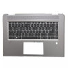 Laptop PalmRest&Keyboard For HP ZBook 15 Studio X360 G5 L34210-BB1 with backlit Hebrew HB Gray