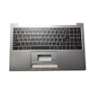 Laptop PalmRest&keyboard For MB3303009 F0062-009 Gray Top Case With Backlit Russian RU keyboard used