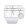 Designer special keyboard one-handed mechanical left-hand small custom shortcut keys For DELUX T11 White New