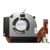 Laptop CPU GPU FAN&Heatsink For CLEVO V150 6-31-V150N-102 EGC-82071S1-0AH EGC-79071S1-0AH 4PIN DC5V 0.5A New
