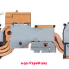 Laptop CPU GPU FAN&Heatsink For CLEVO V250 V250RNB V250RNC V251RNC V250RND V251RND 6-31-V250N-101 4PIN DC5V 1.0A New