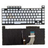 Laptop Keyboard For ASUS ROG Studio 15 PX531GD PX531GT Silver Without Frame With Backlight United States US