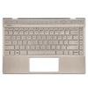 Laptop PalmRest&keyboard For HP for ENVY 13-AH0000 L19541-001 with backlit United States US Pale Gold new