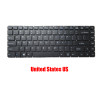 Laptop Keyboard PRIDE-K2809 SCDY-300-2-07 Black United States US No Frame New