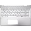 Laptop PalmRest&keyboard For HP Envy X360 15-CN0000 15T-CN000 L20746-001 United States US Silver