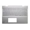 Laptop PalmRest&keyboard For HP Envy X360 15-CN0000 15T-CN000 L20747-031 United Kingdom UK Silver