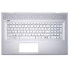 Laptop PalmRest&keyboard For HP Envy 17-BW0000 17T-BW000 17M-BW0013DX L20714-001 with backlit United States US Silver