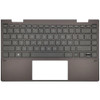 Laptop PalmRest&keyboard For HP Envy x360 13-AY0000 13Z-AY000 13Z-AY100 L94518-001 with backlit United States US Brown New