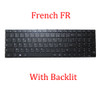 Laptop Keyboard For NIAKUN Powerful 5700U French FR With Backlit Black No Frame New