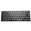 Laptop Keyboard For Ekimia Drift N131 N141 French FR Black With Silver Frame With Backlit New