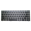 Laptop Keyboard For Ekimia Drift N131 N141 Korea KR With Silver Frame With Backlit New