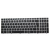 Laptop Keyboard For Ekimia Leopard Spain SP With Silver Frame With Backlit New
