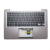 Laptop PalmRest&keyboard For ASUS UX410UA UX410UAK UX410UF UX410UQ UX410UQK Gray Top Case Nordic NE Black keyboard With Backlit