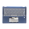 Laptop PalmRest&keyboard For Lenovo IdeaPad Flex 5 14IRU8 English US 5CB1L30593 With Backlight Blue New