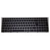 Laptop Keyboard For Ekimia Orkane United Kingdom UK Black With Purple Frame New