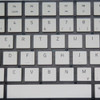 Laptop Keycap For RAZER Blade 17 2021 RZ09-0406 RZ09-0406A RZ09-0406C German GR White Keyboard Keys Replacement Keycaps