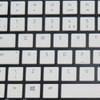 Laptop Keycap For RAZER Blade 12618208-00 2H-BC4UKR51011 UK NBLC4&BX0 United Kingdom UK White Keyboard Keys Replacement Keycaps