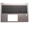 Laptop Palmrest&Keyboard For HP Zbook Firefly 16 G11 N93085-031 with backlit United Kingdom UK Silver Gray Used
