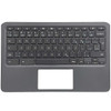Laptop Palmrest&Keyboard For HP Chromebook 11A G6 EE L52192-DB1 Canada France CF Dark Gray New