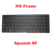 Laptop No Backlit Keyboard For GETAC S410 G1 S410G1 Spanish SP Black No Frame New