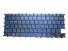 Laptop Keyboard For Samsung NT950QCT NP950QCT 950QCT Korea KR With Backlit Blue New
