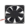 Cooling Fan For SUNON KDE1208PTS1-6 DC12V 2.6W 8CM 2PIN New