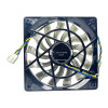 Cooling Fan For MATEFAN 12015 DC12V 4Lines Black