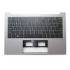 Laptop PalmRest&keyboard For Sixunited XN29-140M-RZ Silver Top Case With Backlit United States US Black keyboard used