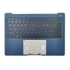 Laptop PalmRest For HUAWEI Matebook X Pro 2023 MRGFG-X MRGFG-16 MRGFG-32 Blue Top Case With Backlit United States US Keyboard