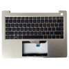 Laptop PalmRest&keyboard For HUAWEI Matebook 14s 2023 HKFG-X HKFG-16 HKFG-32 HKG-X HKG-W7611T Silver Top Case With Backlit United States US Black Keyboard