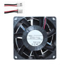 Cooling Fan For NMB 08038RA-24Q-FA 80*80*38MM DC24V 0.80A 2lines New