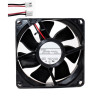 Cooling Fan For NMB 08025SA-24M-EA 80*80*25MM DC24V 0.07A 2ines New