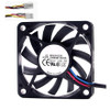 Cooling Fan For DELTA EFB0612HHA-F00 60*60*10MM DC12V 0.25A 3ines New