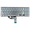 Laptop Keyboard For ASUS X521 X521FA X521FL X521JQ X521EA X521EQ X521IA X521UA United Kingdom UK Without Frame With Backlit Silver
