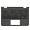 Laptop Palmrest For DELL Chromebook 3110 0WP30N WP30N AP3IU000500 Without The Optional Right-Side IO USB Port Without Backlit English US Keyboard Without Touchpad Black Upper Case New