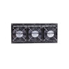 Cabinet Filter Multi-row Fan For ASIACOOL AS12038A2L5B9 Three Fans Black Mesh 220V New