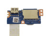 Laptop USB / SD Card Reader IO Circuit Board For DELL Inspiron 3481 For Vostro 3481 039M5P 39M5P LS-G716P EDI56 NBX00029C00 DAL10_IO_BOARD_FFC New