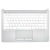 Laptop PalmRest For HP 14-CF0000 14S-CF0000 14S-CR0000 14-DF0000 14S-DF0000 14-DK0000 14S-DK0000 14Z-DK000 no touchpad board without keyboard Silver New