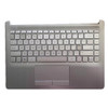 Laptop PalmRest&Keyboard For HP 14-CF0000 14S-CF0000 14S-CR0000 14-DF0000 14S-DF0000 14-DK0000 14S-DK0000 14Z-DK000 L48647-001 with backlit&touchpad United States US Silver New