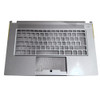 Laptop PalmRest For Maingear Element Lite Silver Upper Case UK Layout New