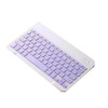 Purple Tablet bluetooth keyboard universal wireless portable mini external keyboard For 10 Inches iPad mobile tablet bluetooth keyboard New