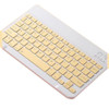 Yellow Tablet bluetooth keyboard universal wireless portable mini external keyboard For 10 Inches iPad mobile tablet bluetooth keyboard New