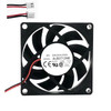 Cooling Fan For DELTA AUB0712MB-7L10 70*70*15MM DC12V 0.24A 2lines New