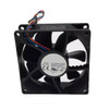 Cooling Fan For DELTA QUR0812SH-BW08 80*80*25MM 12VDC 0.50A 4lines New